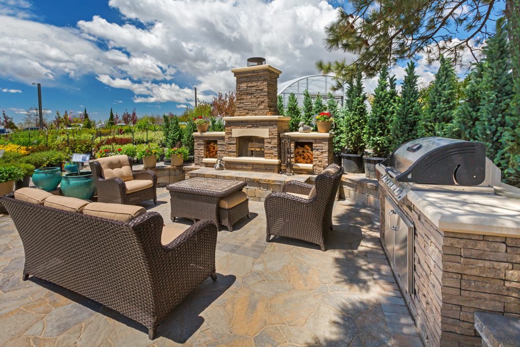 Hardscape patio in Salt Lake City, UT | Utah Hardscaping contractor services | Stevenson Brothers Custom Pools