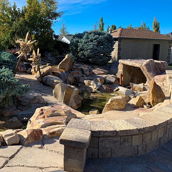 Artificial Rock Work | Landscape Rock Contractor near Salt Lake City | Stevenson Brothers Custom Pools | SBI Waterfalls