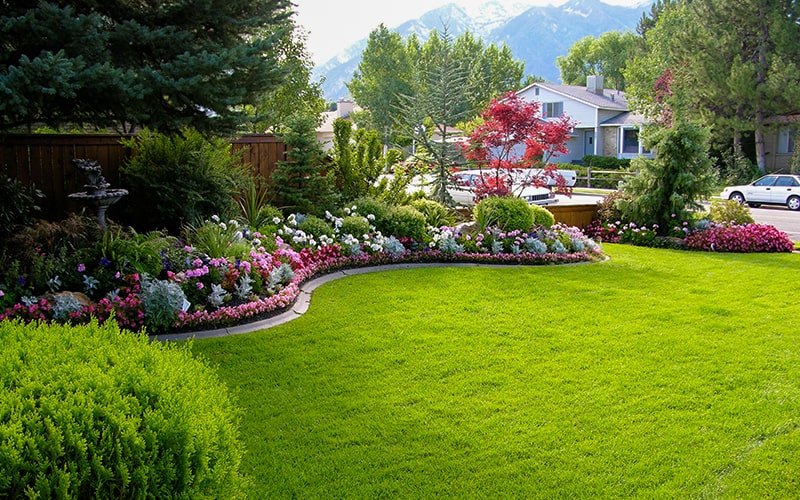 beautiful Utah landscaping design | Salt Lake City landscaping designers | Stevenson Brothers Custom Pools