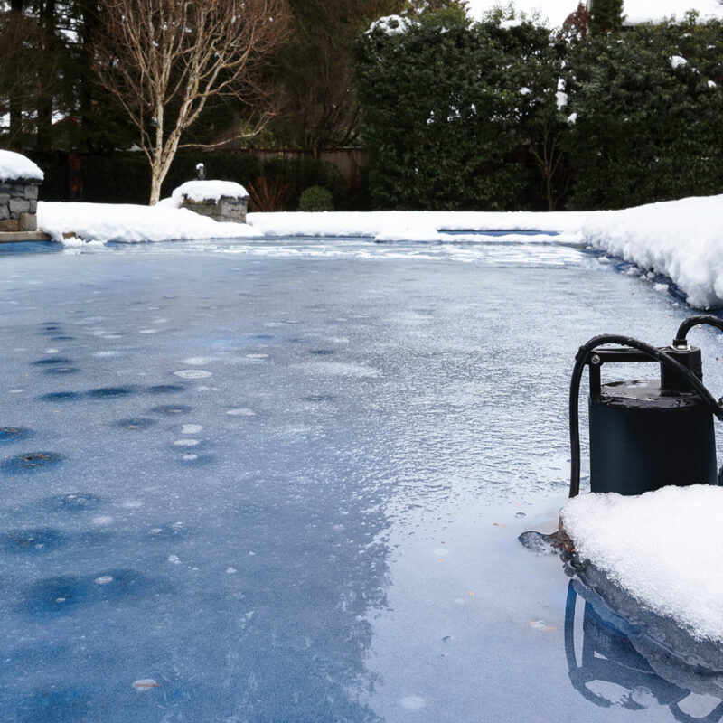 How to open a swimming pool after winter in Utah